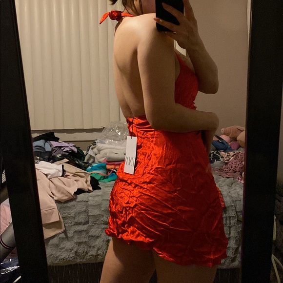 Zara mini red dress - Picture 4 of 5